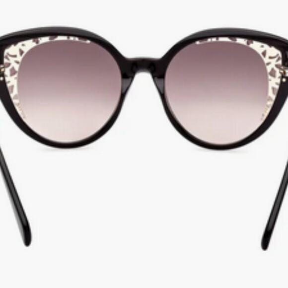 Emilio Pucci 58mm Gradient Cat Eye Sunglasses Dark Havana Gradient Smoke main image 11